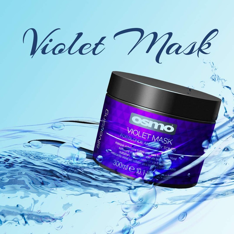 Osmo Silverising Violet Mask for Blonde and Grey Tones 10.14