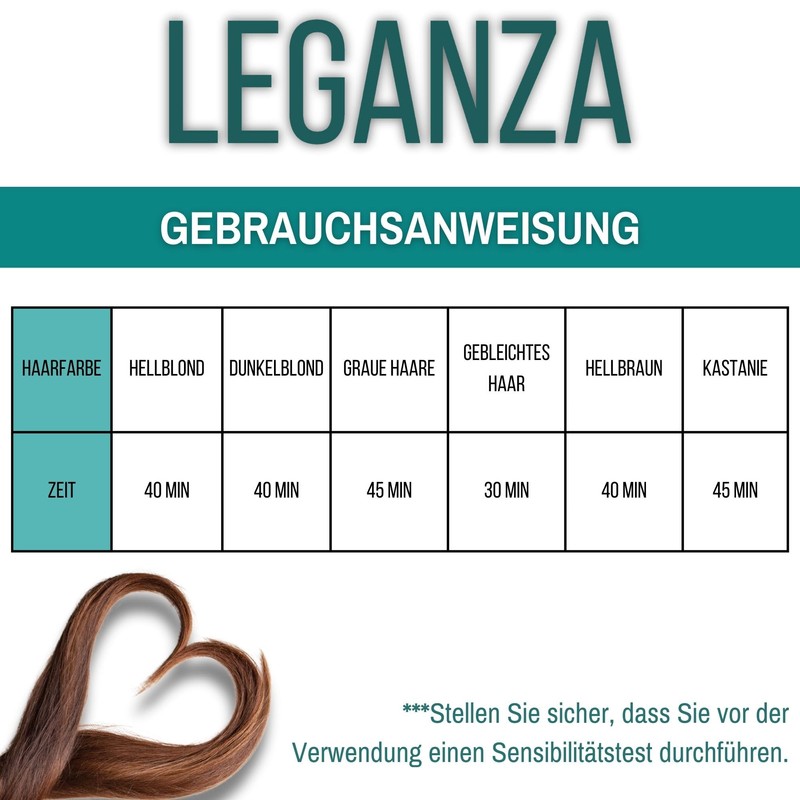 Leganza Colouring Conditioner with 7 Oils - No Ammonia, No