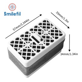 Smilefil 2 Pack THU9476 Deodorizer Carbon Filters Compatible with Toto Washlet S300, S350E, S500E, SW2044, C100, C200, K300, SW573, SW2034, SW3056- Small Deodorizer Catalyst Cartridges
