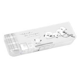 Q-LiA Coolia Pen Pouch Soft Pen Case A 03096 Check