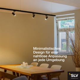 SLV Noblo Spot Spot 3 ~ Round 2700 K 6 W Phase Control 32° Black