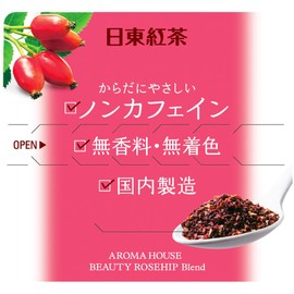 Nitto Tea Aroma House Beauty Rose Hip Pack of 10 x 6 Packs