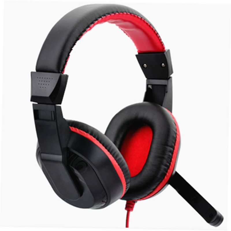 SHOWERORO Adjustable Stereo Headset with Mic Wired for PC and