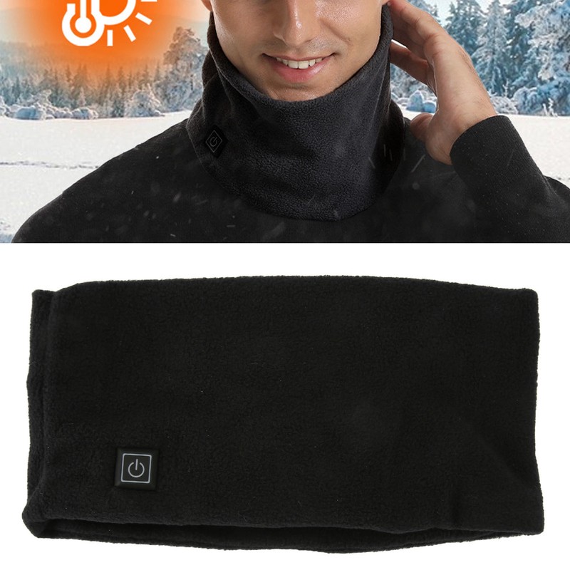 Heated Scarf Soft Polyester Electric Heating Scarf USB Powered 3