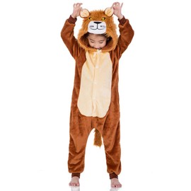 yolsun Kids Onesie Animal Costume, Cute Chrismas Costume Cosplay for Boys&Girls