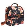 LOKASS Lunch Bag Women Double Deck Insulated Lunch Box Large