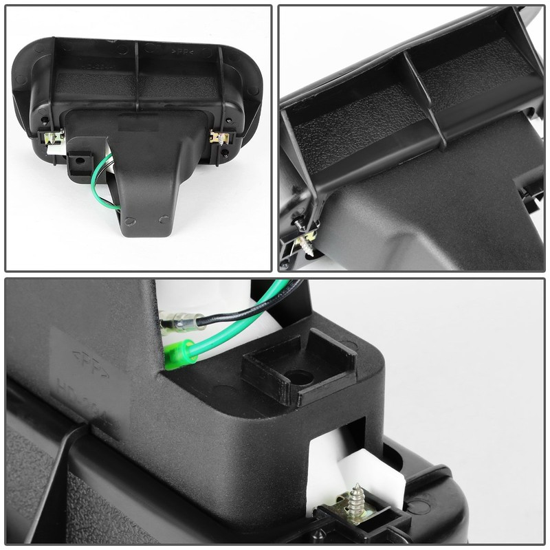 DNA MOTORING FL-ZTL-176-RD Fog Light Driver & Passenger Side Enhance