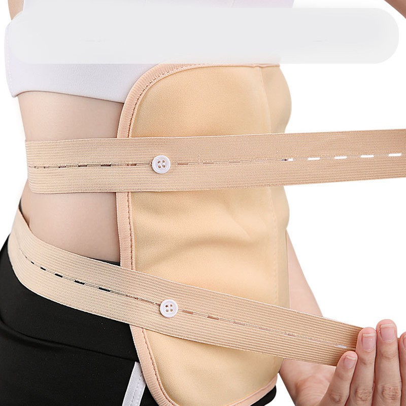 Castor Oil Pack Button Style Essential Oil Care Belt Oil