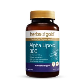 Herbs of Gold Alpha Lipoic 300 Cap X 60
