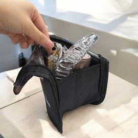 Stand Brush Pouch Black Brush Pouch Stand Pouch Makeup Pouch / 스탠드 브러쉬 파우치 블랙 브러쉬파우치 스탠드파우치 메이크업파우치