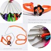 Bonaweite 2 Pack Adjustable Harness Leash, Pet Birds Nylon Anti-bite
