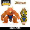 Stretchy Legends D'Molition Elastic Action Figures for Children, Stretchy Superhero