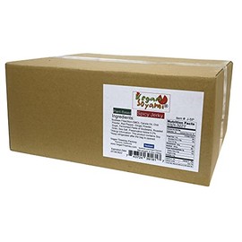 SOYAMI (So yummy) Vegan Jerky (Spicy, 12 packs, 5.3 oz each). Non-GMO ingredients. With naturally fermented soy sauce with a hint of sweetness. All natural plant-based and protein-packed nutrition.