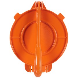Ibili Tortilla Press 20 cm of Aluminium, Metal, Orange, 20 x 20 x 9 cm