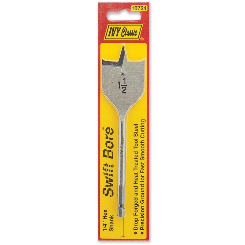 IVY Classic 10724 1-1/2 x 6-Inch Swift Bore® Wood Spade