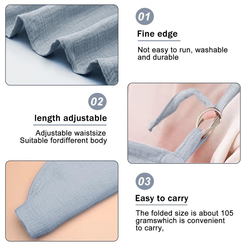 Breastfeeding Cover, Double Layer Breathable Muslin Nursing Cover, Stroller Nursing