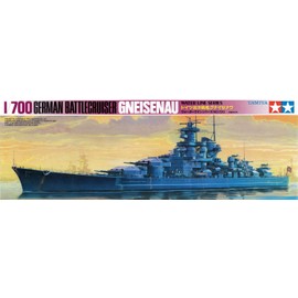 Tamiya 77520 German Battlecruiser Gneisenau Model Kit Scale 1:700