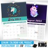 The Calendar King // Unicorn - 2025 Wall Calendar (Full
