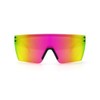 Heat Wave Visual Lazer Face Custom Sunglasses in Core