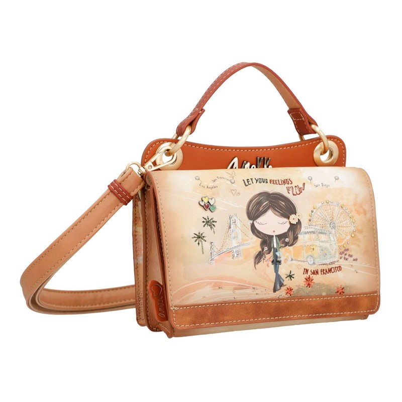 Anekke Peace & Love Mini Bag Camel