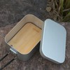 MiliCamp Large Mestin Cutting Board Bamboo Coaster Cup Trivet Plate