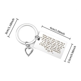 Qukiou Friendship Gifts Keyrings for Best Friend, Birthday Gifts for Women Friends, Bestie Gifts, Bff Gifts, Bestfriend Birthday Gift, Friend Presents Jewelry for Birthday Christmas Xmas New Year