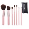 Makeup Brushes Set, 7 Pieces, Makeup Brush Set, Makeup Pouch,