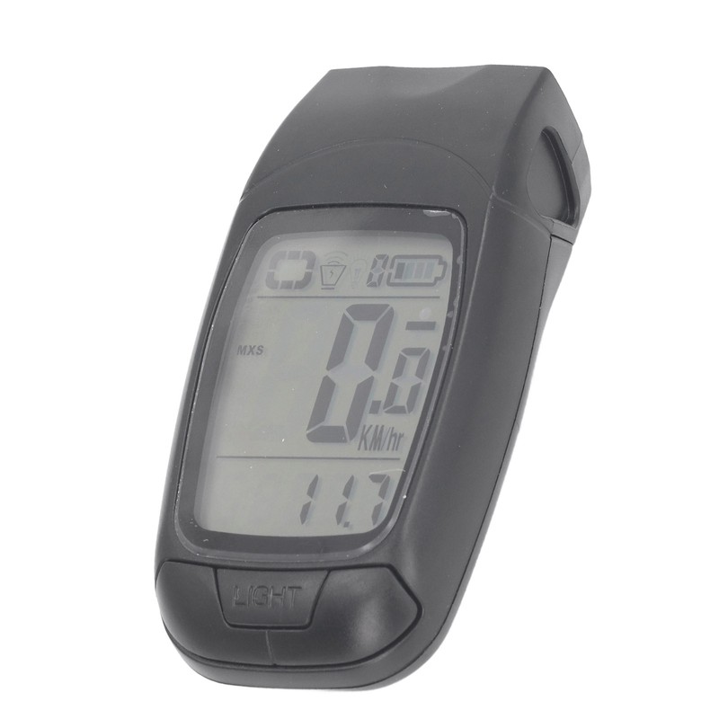 Bike Computer IP64 Waterproof Large LCD Backlit Display Cycling Speedometer