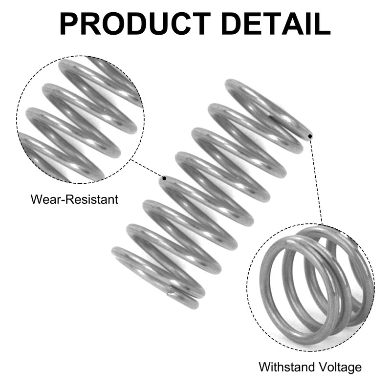 GUNGY Compression Spring Stainless Steel Spring Compression Springs 10 mm