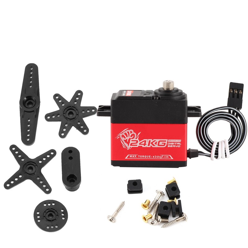 SURPASSHOBBY S2400BL 24KG Brushless Digital Servo Replacement for 1/8 RC