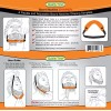 Eskoko Beard Neckline Shaper Guide A Hands-Free Flexible & Adjustable