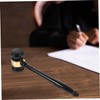 Operitacx 4pcs Wooden Judge Gavel Hammer Court Tool Comfortable Grip