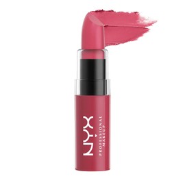 NYX Nyx cometics butter lipstick bls02 sweet tart - deep pink with blue undertone net wt. 0.16 Ounce (bls02 sweet tart)