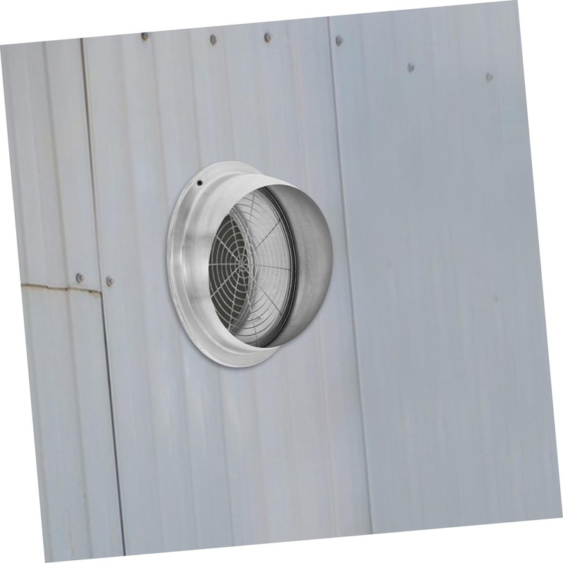 Tofficu Exterior Wall Vent Cover Stainless Steel Exhaust Vent Cap
