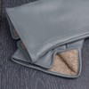 Downholme Touchscreen Leather Cashmere Lined Gloves for Women (Gray, M)
