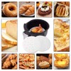 8 inch Air Fryer Parchment Paper Liners, 200pcs Round Perforated