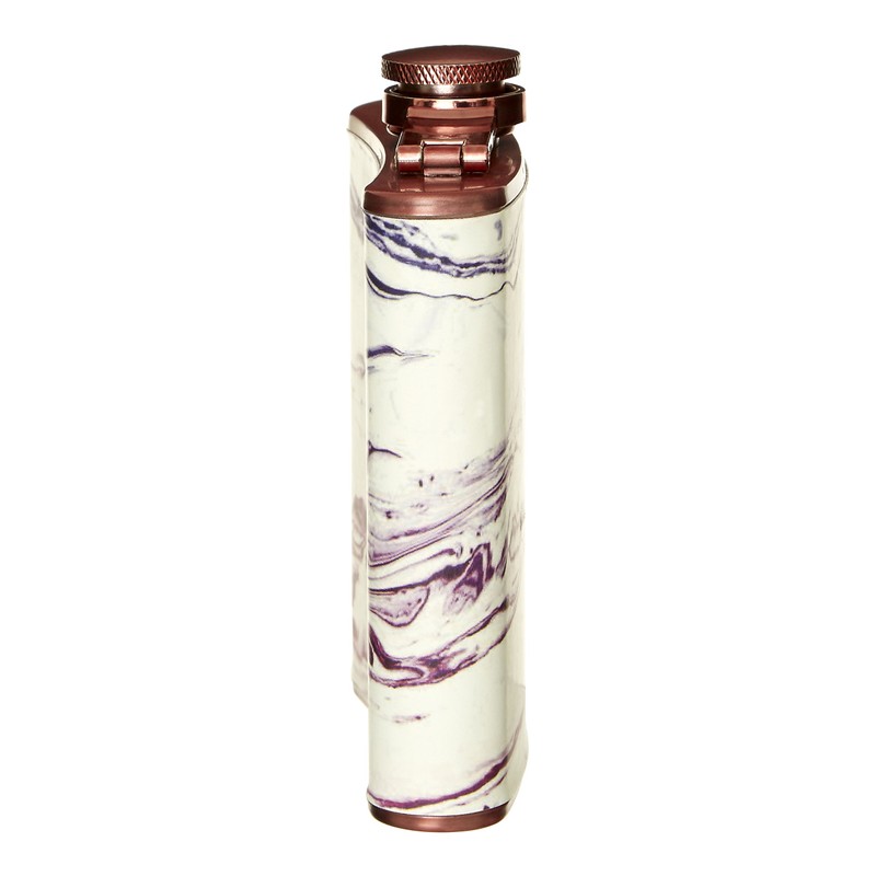 Premier Housewares Hip Flask, Marble Effect, Rose Gold, Stainless-Steel, 3
