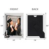 HORLIMER 2 Pack 5x7 Picture Frame, Glass Photo Frames 5
