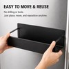 Magnetic Refrigerator Shelf, Fridge Side Spice Rack & Kitchen Organizer,