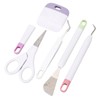 5 Pcs Vinyl Weeding Tool Set Weeder Tweezers Scraper Spatula