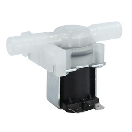 WITTKOWARE Solenoid Valve, 1-Way, 12 V/DC, Max. 0.45 A, Hose Connection 11 mm, Straight, 83 x 51.5 x 53.5 mm