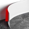 Flexible Baseboard Molding Trim 4 Inch Self-Adhesive Vinyl Wall Base