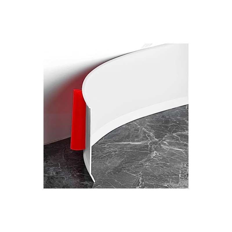 Flexible Baseboard Molding Trim 4 Inch Self-Adhesive Vinyl Wall Base