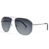FONHCOO Trendy Oversized Aviator Sunglasses for Women Men Retro Double