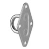 Alomejor Diamond Pad Eye 304 Stainless Steel Heavy Duty Pad