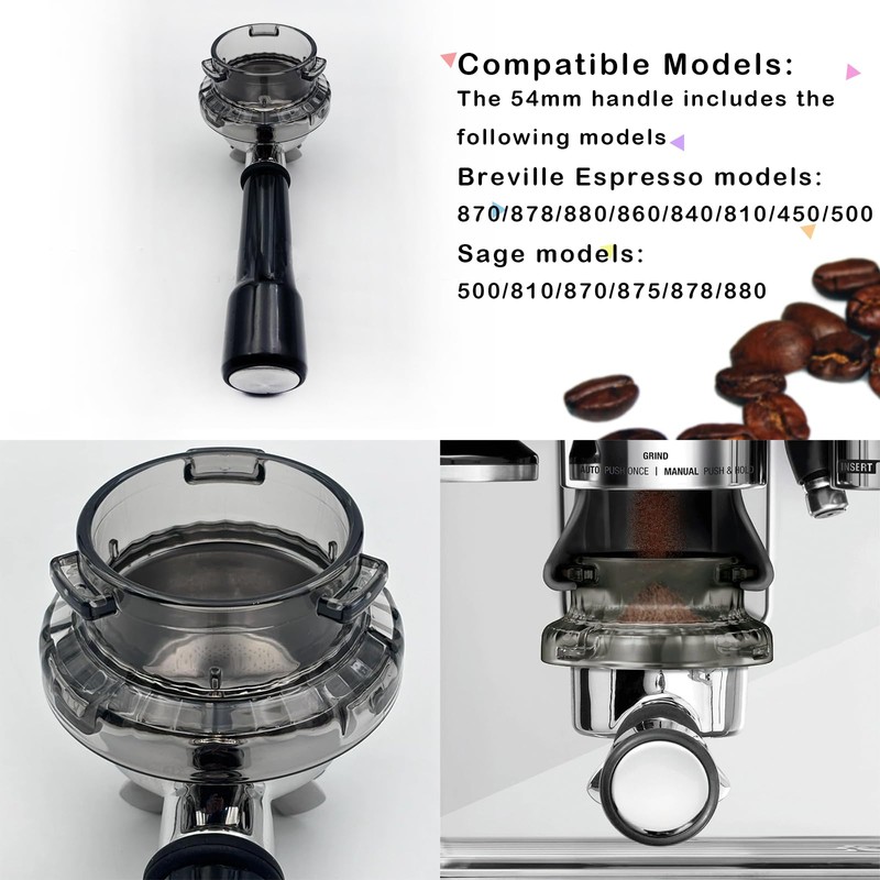 Dosing Ring 54 mm Coffee Machines Dosing Funnel, Espresso Dosing