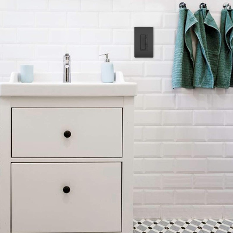 Legrand Radiant RT2BK Digital Countdown Timer with Locator Light and