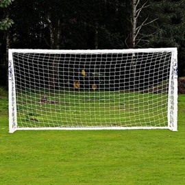 Soccer Replacement Goal Net,Nylon Football Net,Soccer Goal Post Net for Sports Match Training (White, 3x2M) (3 * 2m)