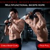 Infinite Fitness Ergonomic Tricep Bicep Rope Cable Attachment, Ticep Pull