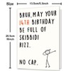 Smithtuy Funny 14th Birthday Card,Happy 14th Birthday Decorations & Gifts